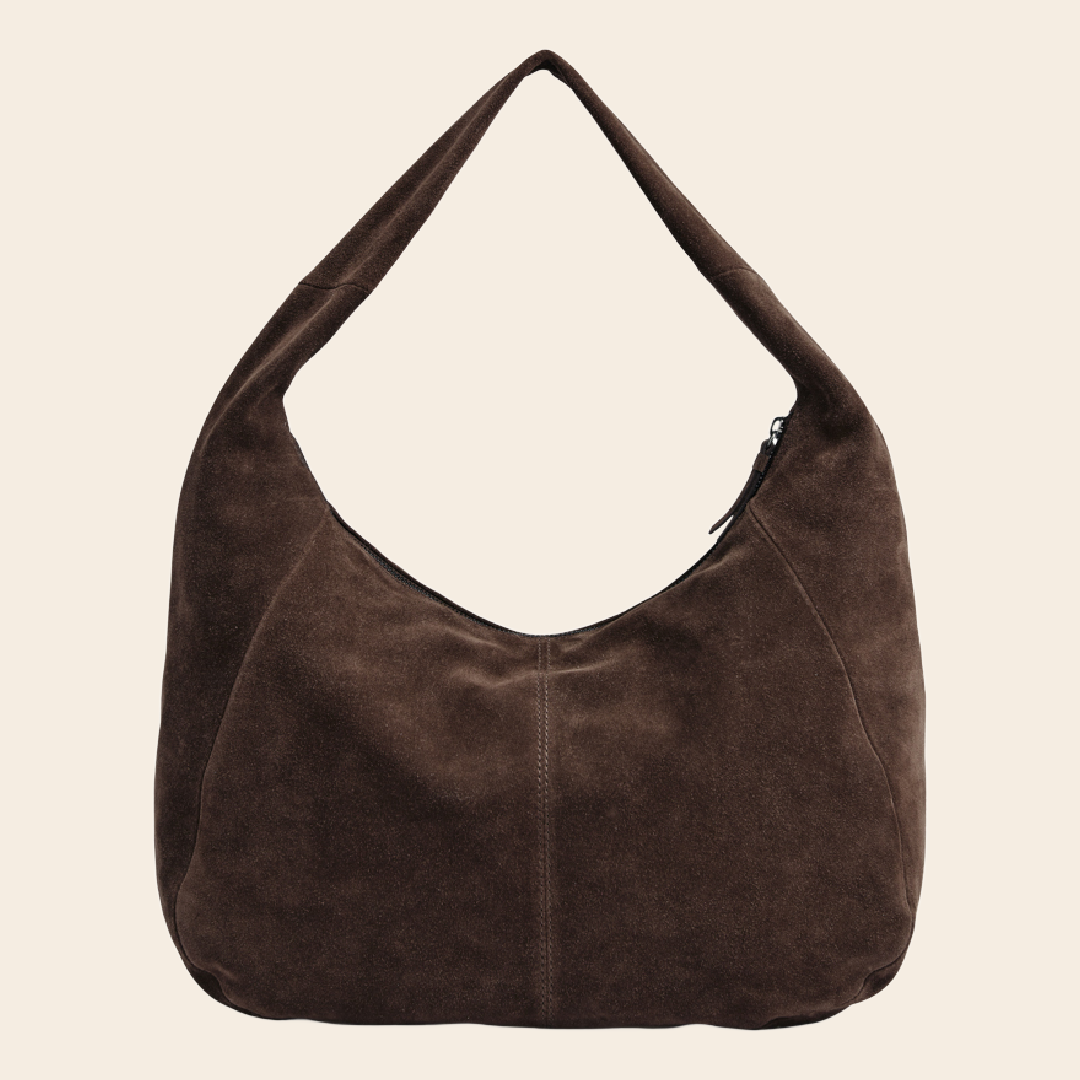 Markberg shopper 'Samara' suede - dark brown