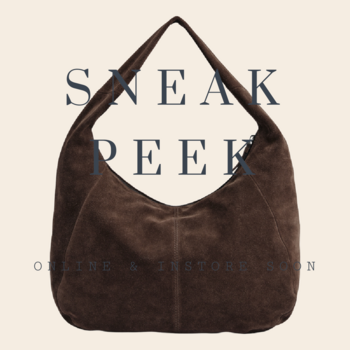 Markberg shopper 'Samara' suede - dark brown