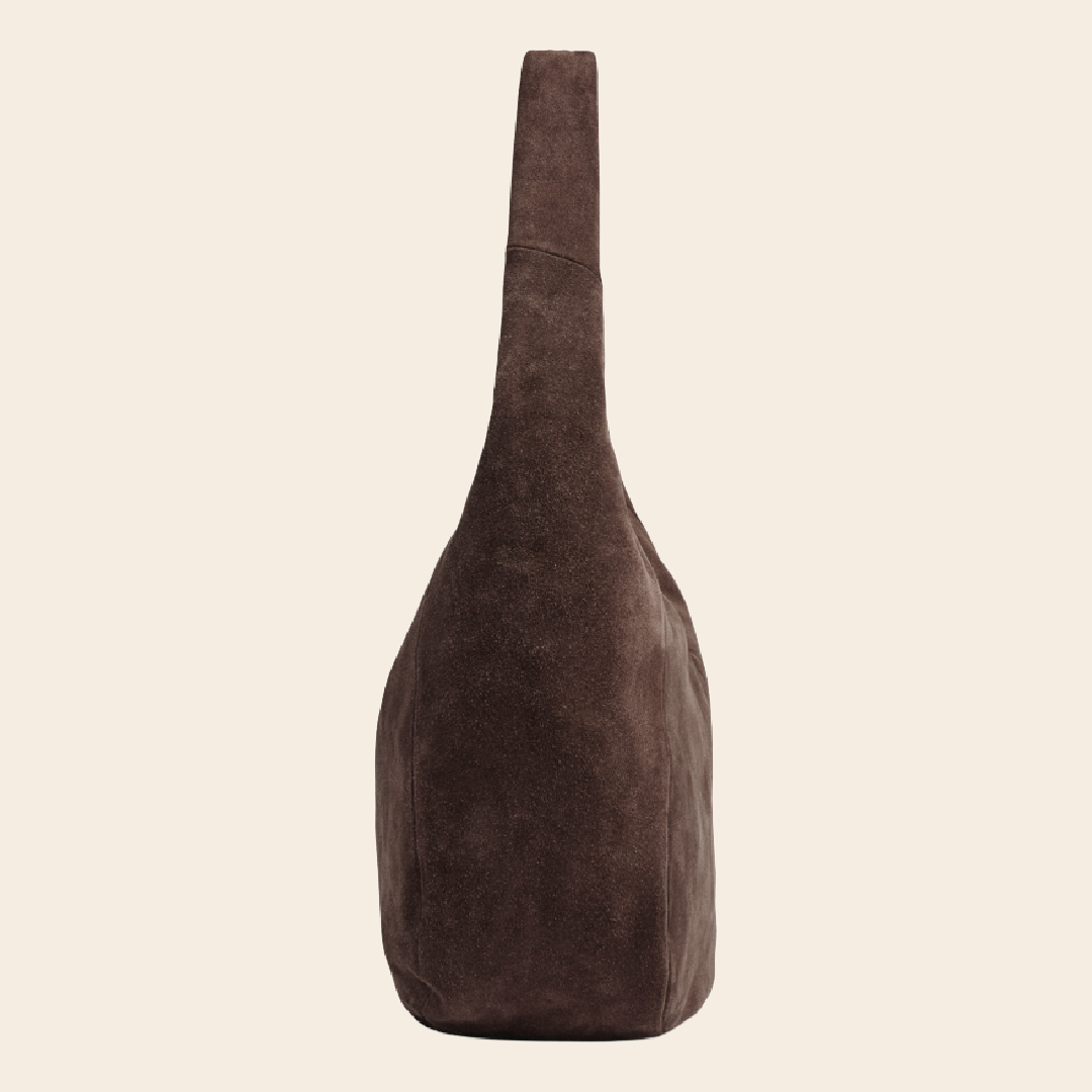 Markberg shopper 'Samara' suede - dark brown
