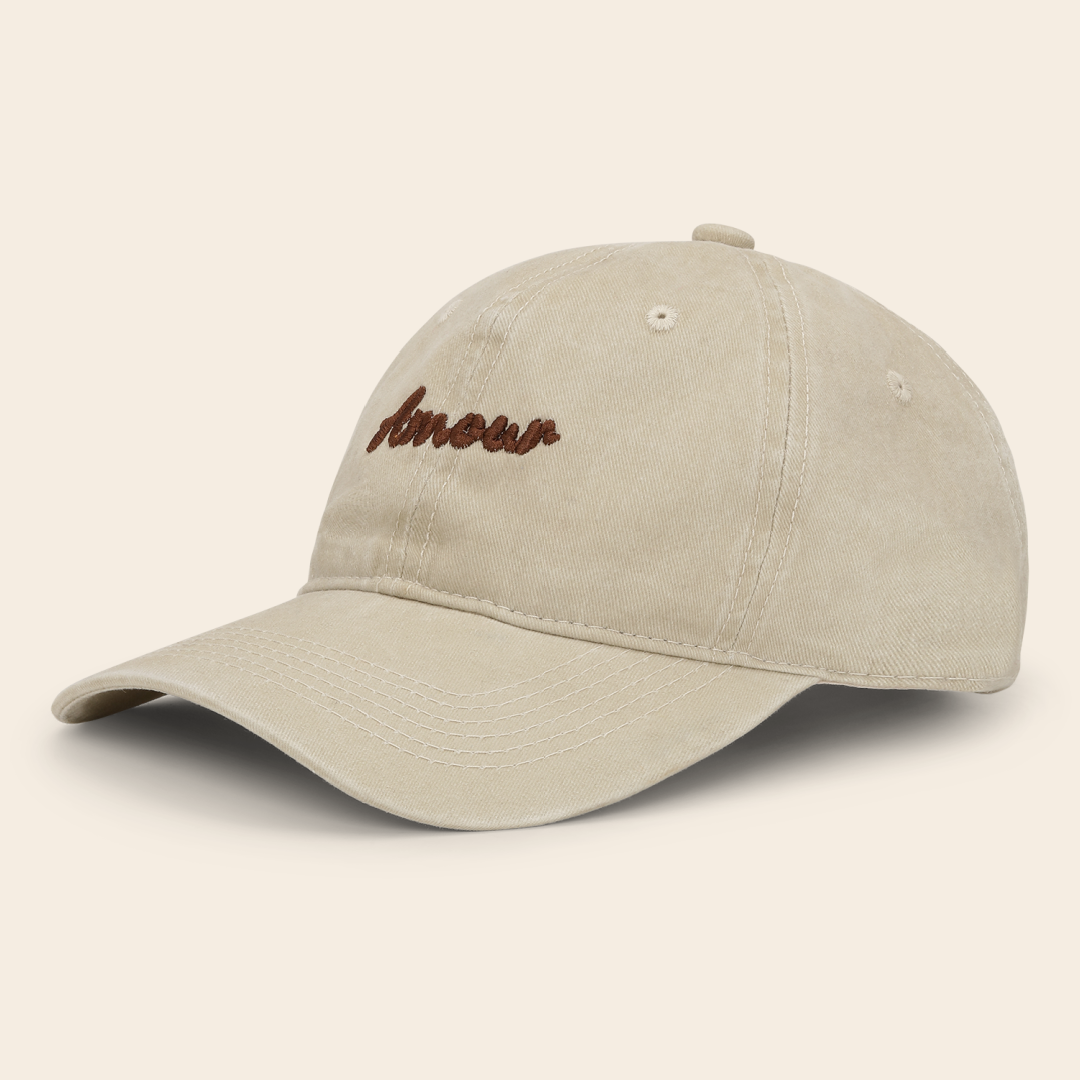 Sui Ava cap 'Bisou' cotton - beige
