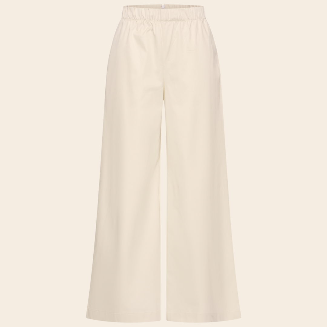RE/BORN pantalon 'Tina' katoen - creme