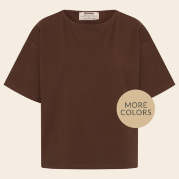 RE/BORN t-shirt 'Zoe' - katoen