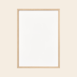 frame eiken - glas