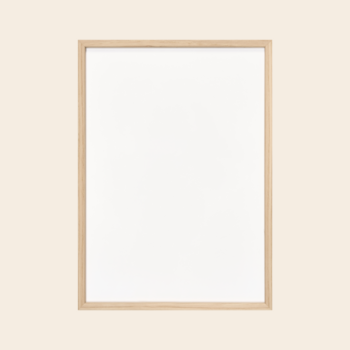 frame eiken - glas