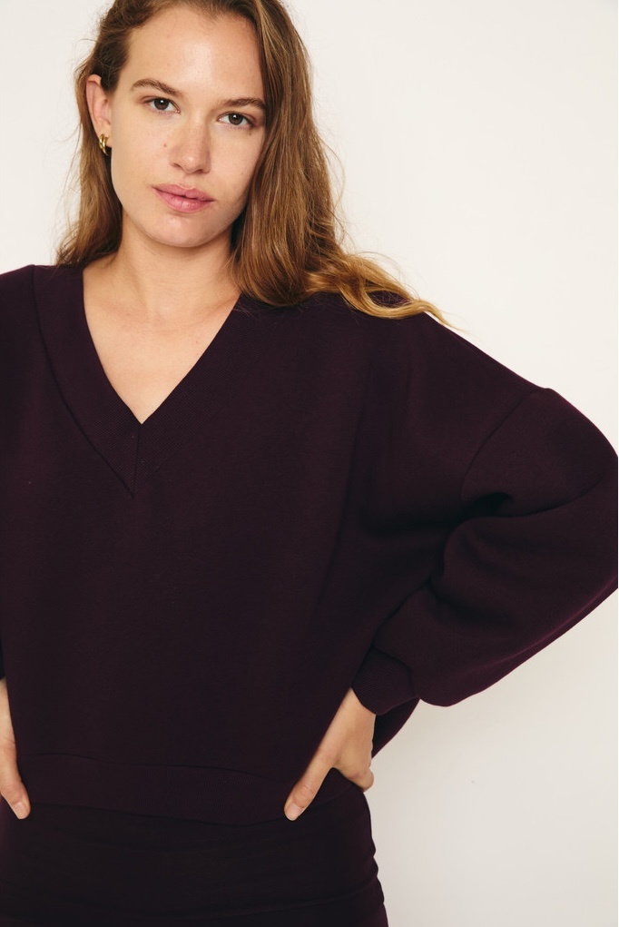 RE/BORN sweater 'Athena' katoen