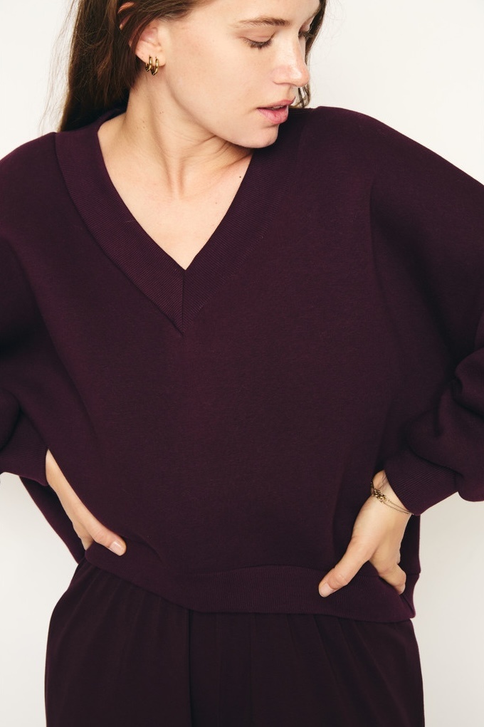 RE/BORN sweater 'Athena' katoen