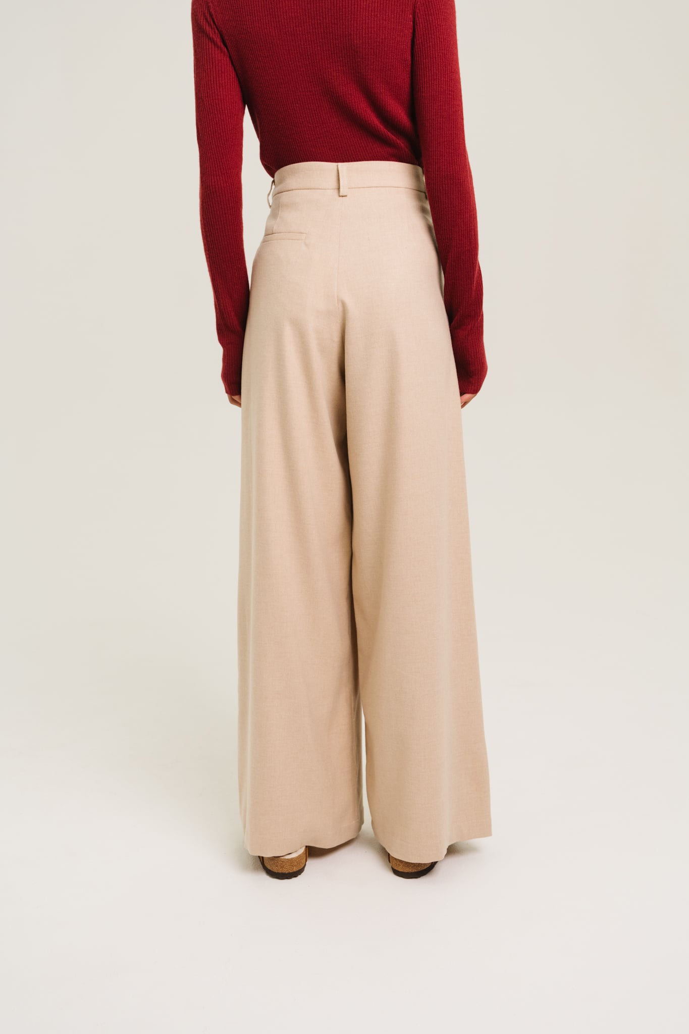 SacreCoeur pantalon 'Gaby' wolmix - sable
