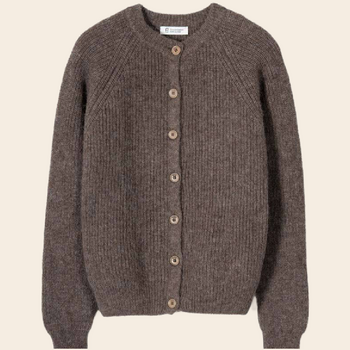 Rifo cardigan 'Vittoria' alpaca - beige argilla