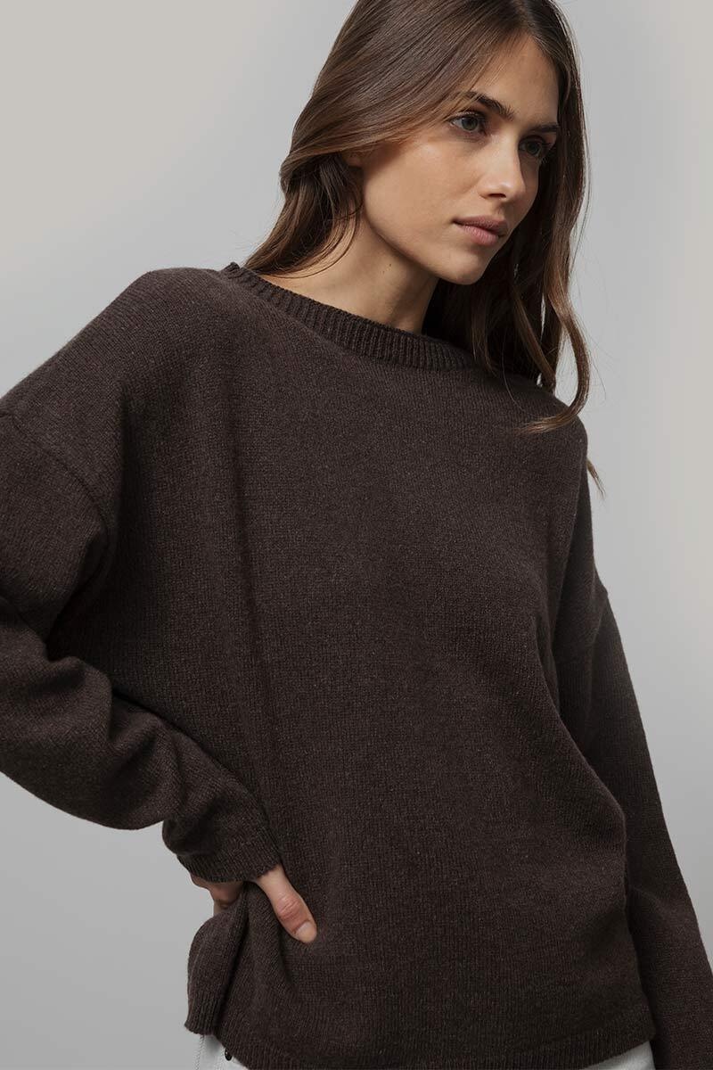 Rifo sweater 'Marilena' cashmere - brown