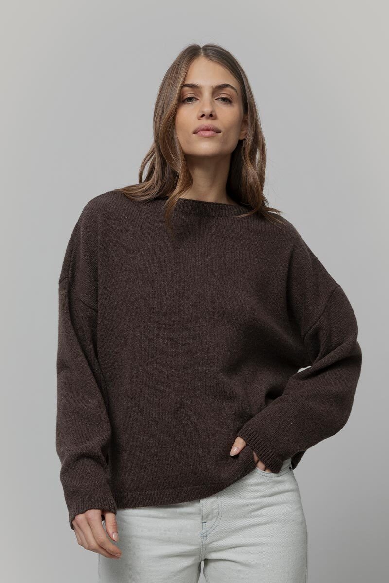 Rifo sweater 'Marilena' cashmere - brown