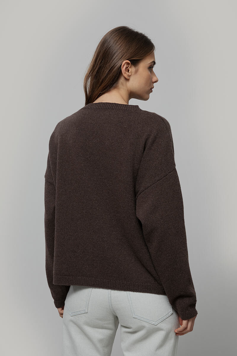 Rifo sweater 'Marilena' cashmere - brown