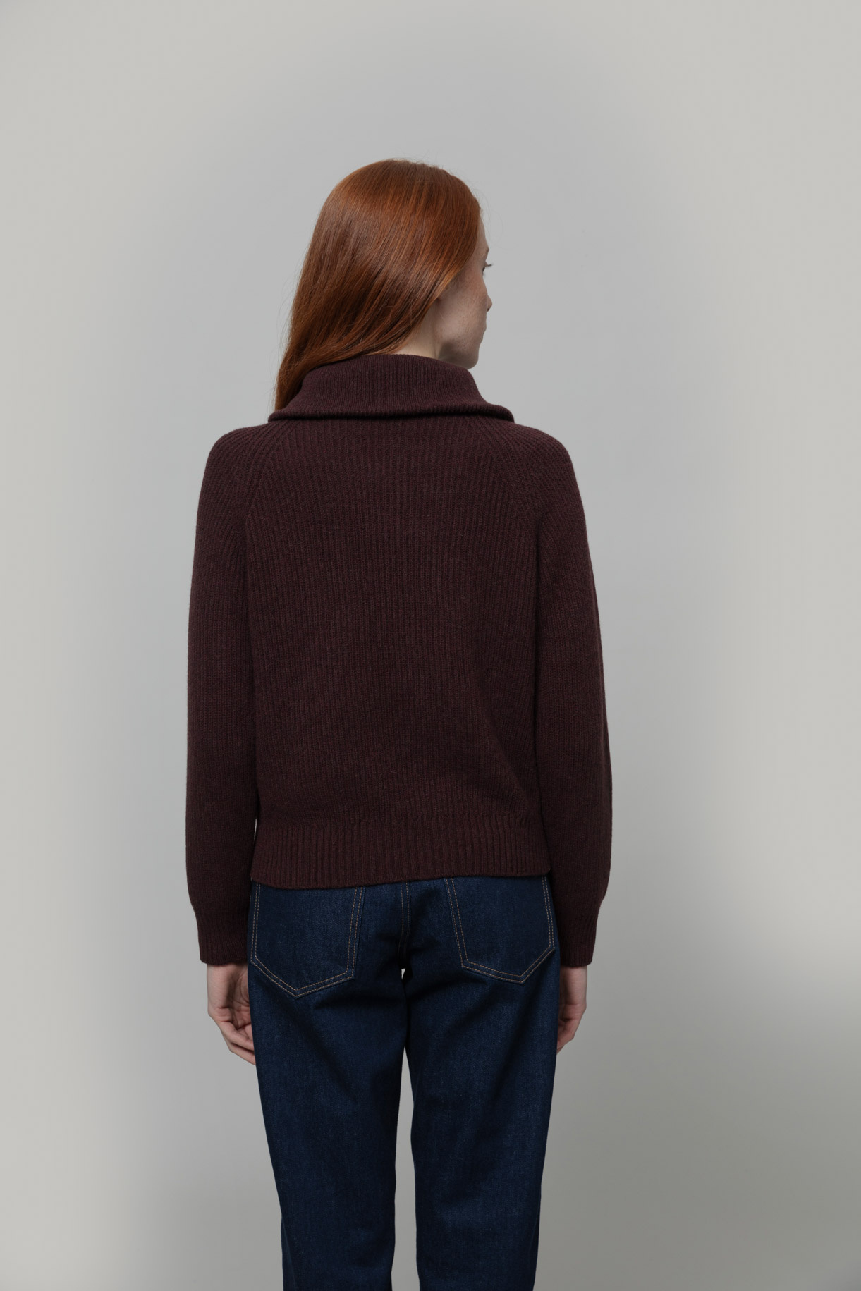 Rifo sweater 'Annalisa' recycled wool - brown caffé