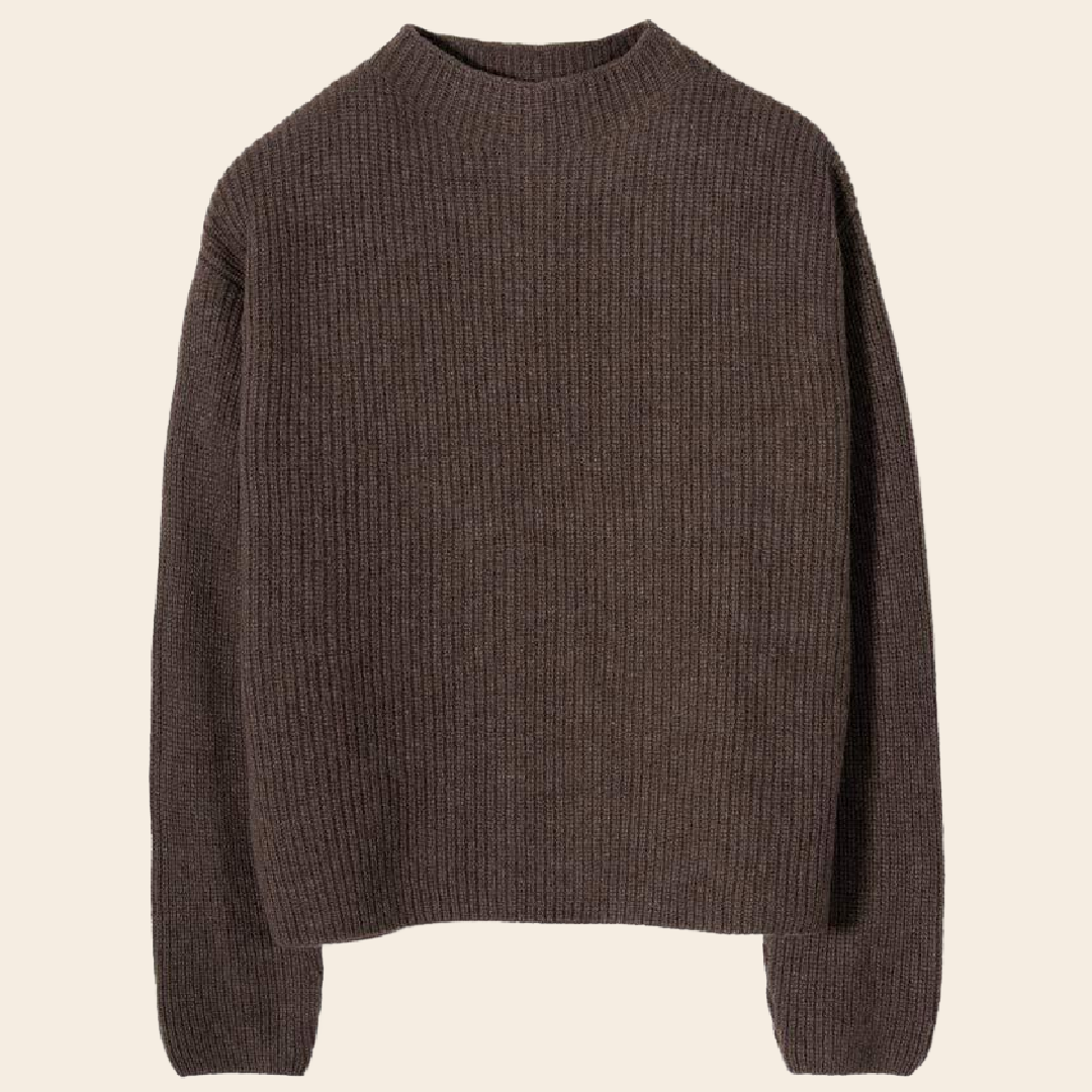 Rifo sweater 'Melissa' cashmere - brown corteccia