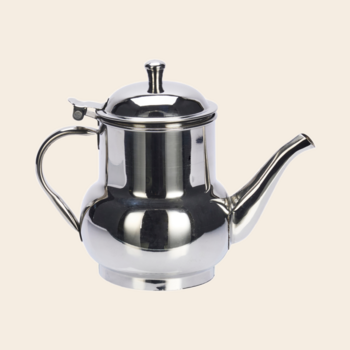 Madam Stoltz theepot 'Tekanna' 0,5L - rvs