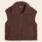Alwero bodywarmer 'Isla Light' wol - choco martini