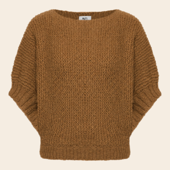 Inti Knitwear trui 'Vaila' alpaca - sand