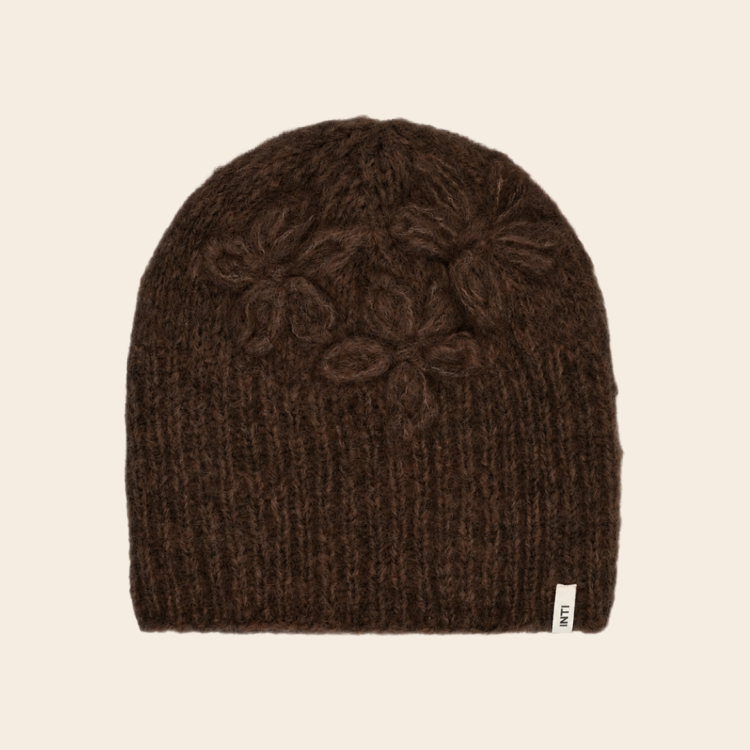 Inti Knitwear beanie 'Daisy' - alpaca