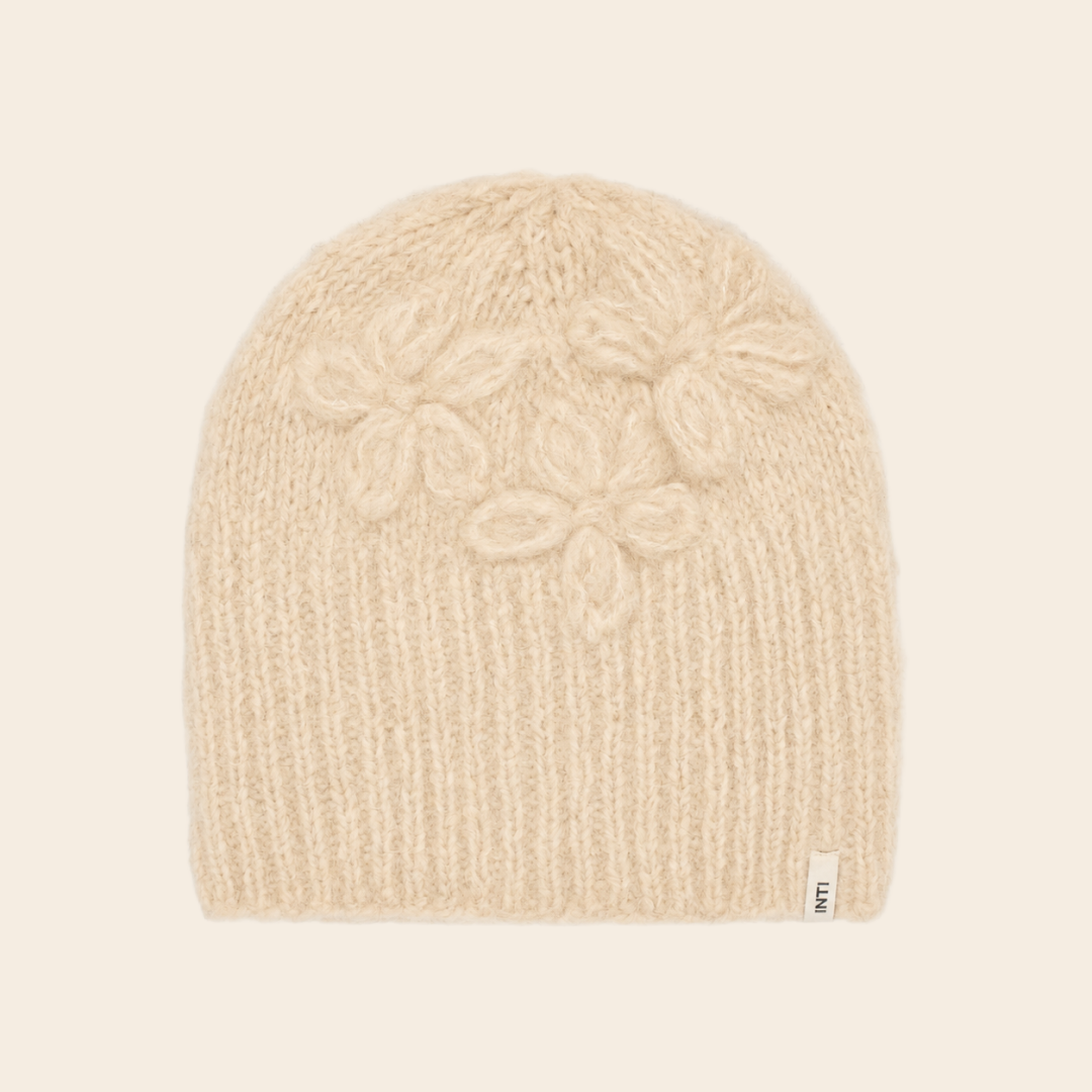 Inti Knitwear beanie 'Daisy' - alpaca