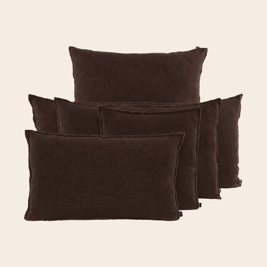 Haomy kussenhoes 'California' linnen / viscose
