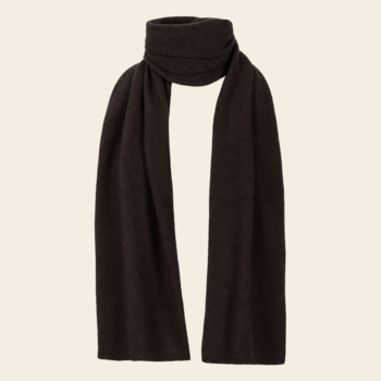 No Man's land sjaal merino / cashmere - espresso