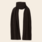No Man's land sjaal merino / cashmere - espresso