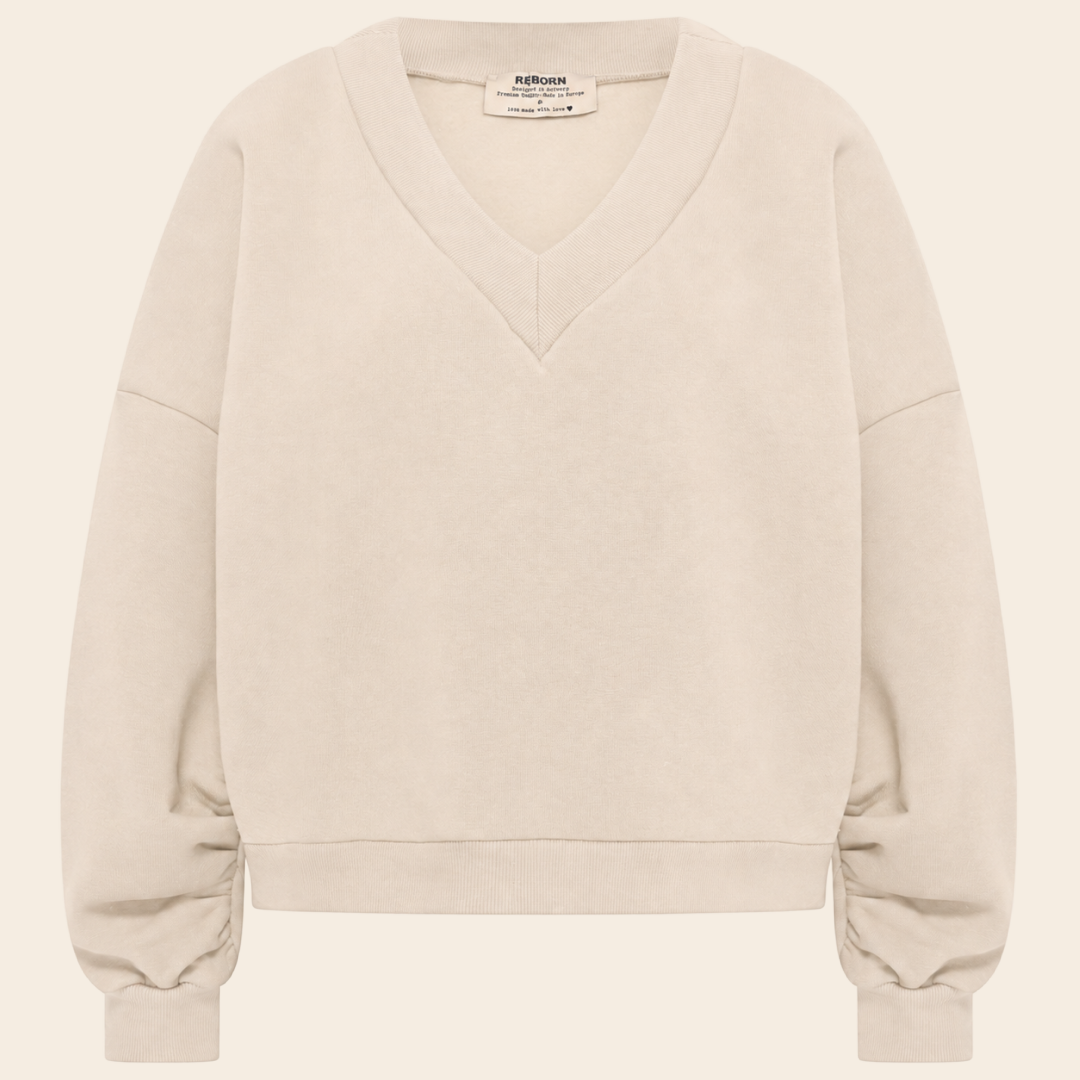 RE/BORN sweater 'Athena' katoen