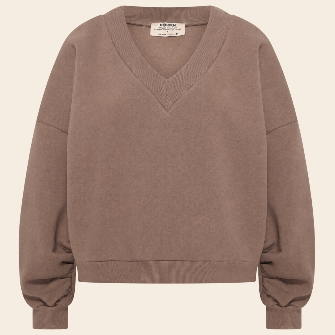 RE/BORN sweater 'Athena' katoen