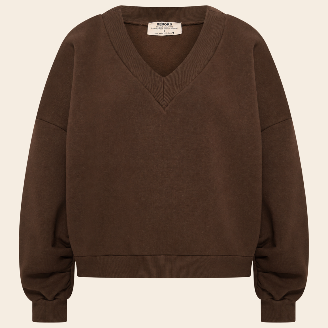 RE/BORN sweater 'Athena' katoen