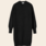 Rifo dress 'Selvaggia' wool - black