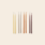 Ferm Living set/24 kaarzen 'Calm Blend'