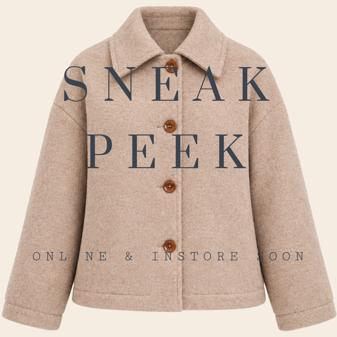 SacreCoeur jas 'Nell' wol - wood beige