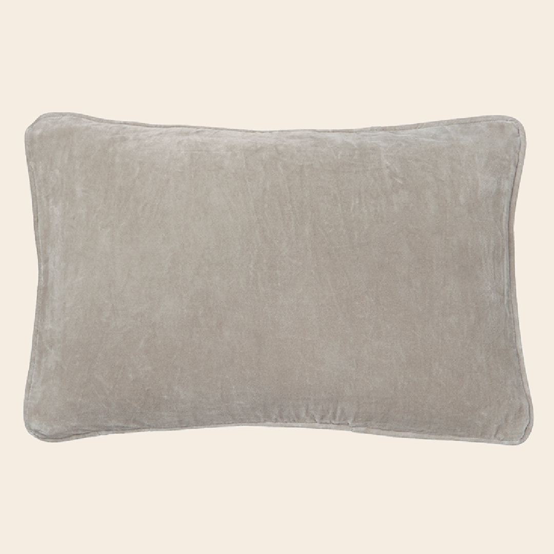 Bungalow kussenhoes 'Velvet' - 33 x 50 cm