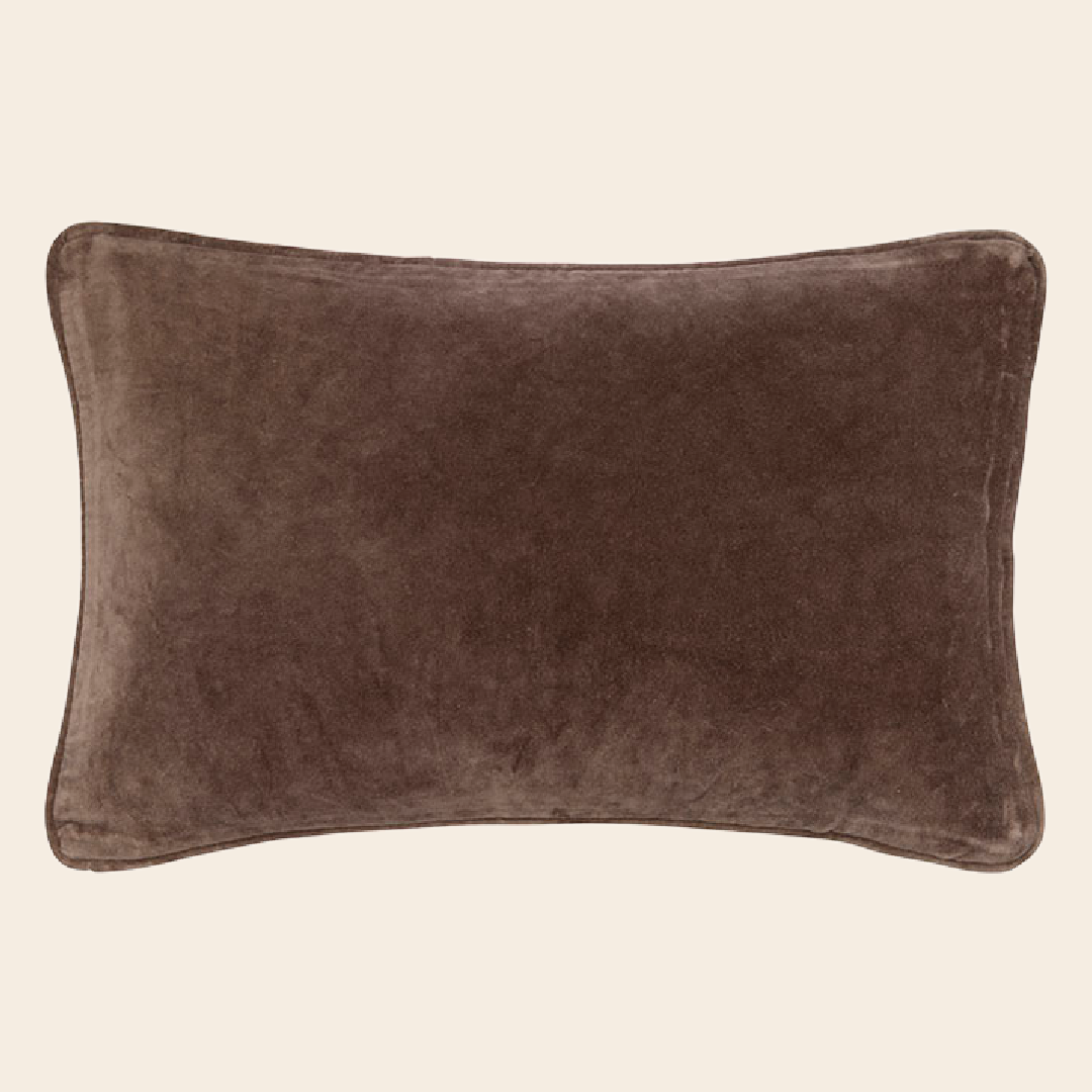 Bungalow kussenhoes 'Velvet' - 33 x 50 cm