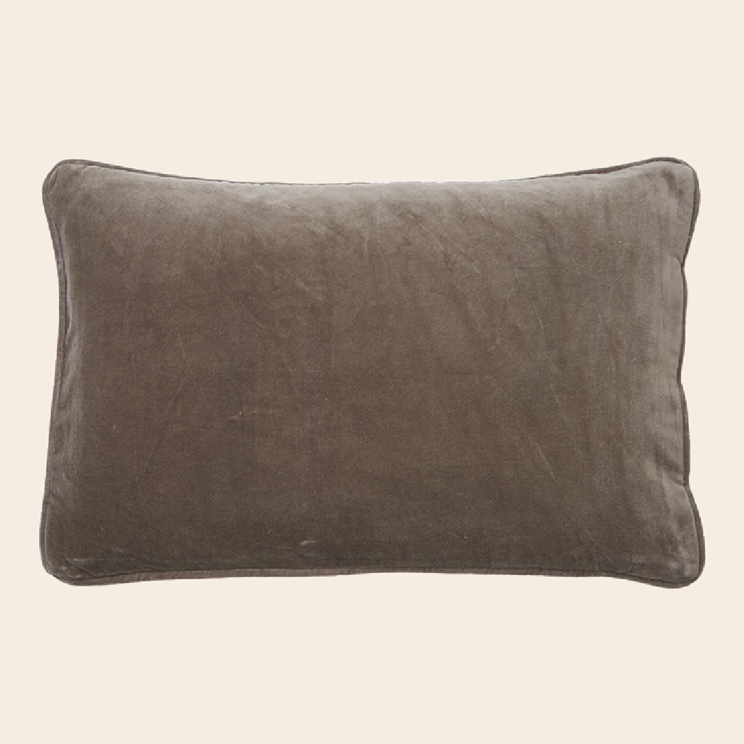 Bungalow kussenhoes 'Velvet' - 33 x 50 cm