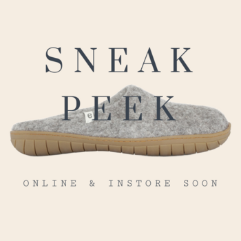 Egos slipper natural grey - rubber zool
