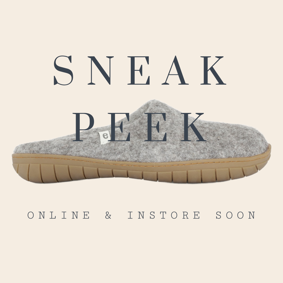 Egos slipper natural grey - rubber zool
