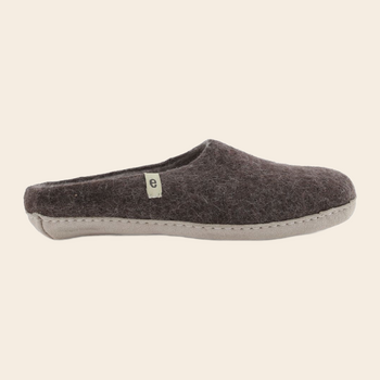 Egos slipper chocolate - suede zool