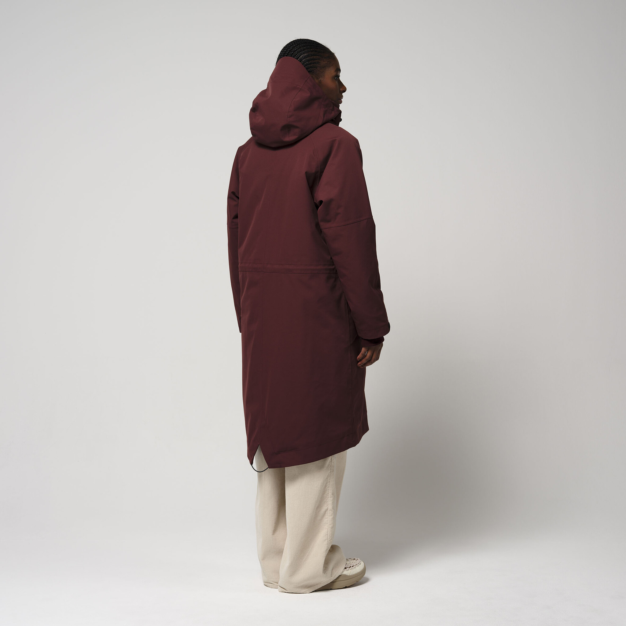 Gofranck waterproof parka 'Cold Winter' - andorra red
