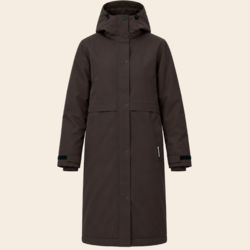 Gofranck Wasserdichter Parka 'Nebula' - Black Coffee