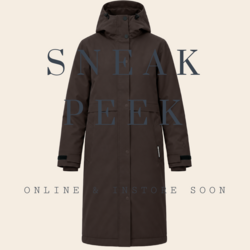 Gofranck waterproof parka 'Nebula' - black coffee