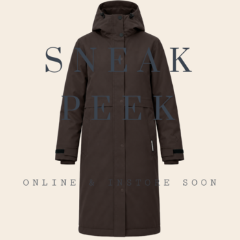 Gofranck waterproof parka 'Nebula' - black coffee