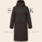 Gofranck waterproof parka 'Nebula' - black coffee