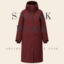 Gofranck waterproof parka 'Cold Winter' - andorra red