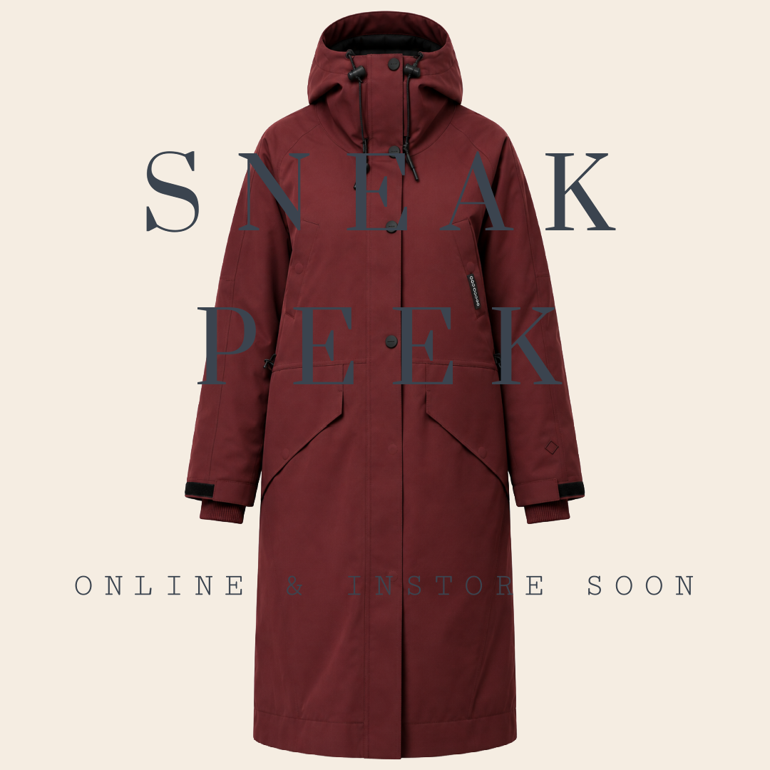 Gofranck waterproof parka 'Cold Winter' - andorra red