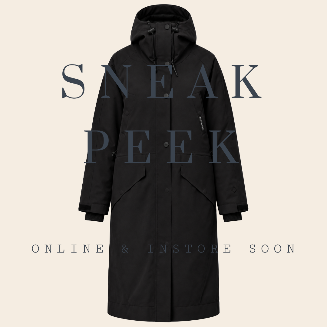 Gofranck waterproof parka 'Cold Winter' - deep black