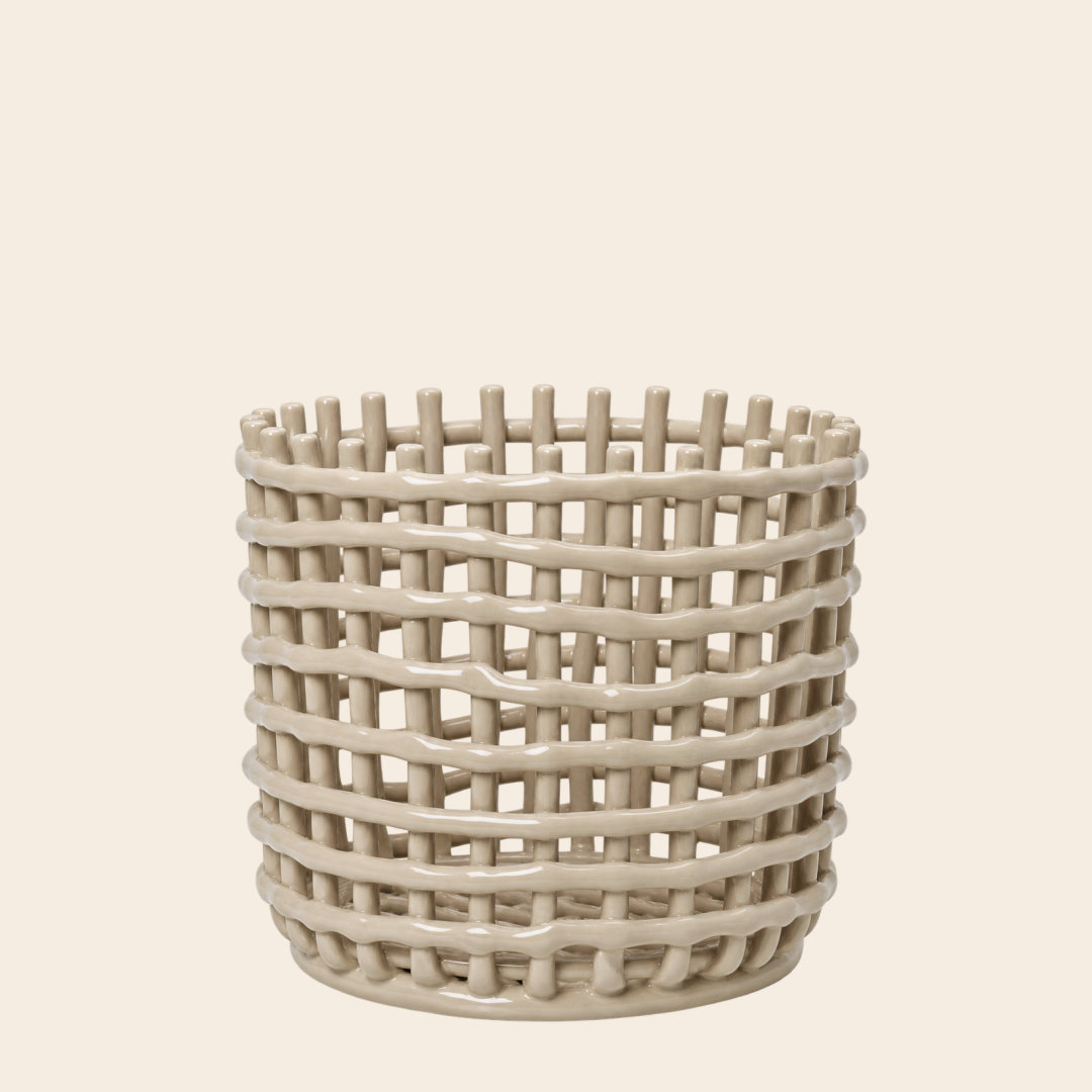 Ferm Living mand 'Ceramic' - cashmere