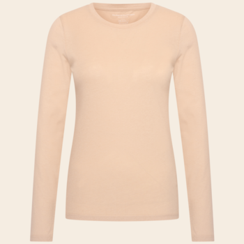 Majestic Filatures cotton/cashmere shirt – powder blush