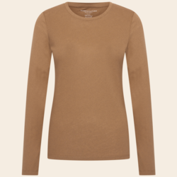 Majestic Filatures Shirt aus Baumwolle / Kaschmir – Havanna