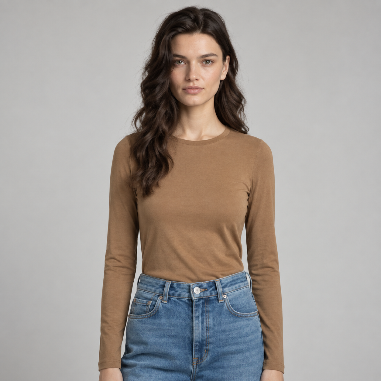 Majestic Filatures cotton/cashmere shirt – Havana