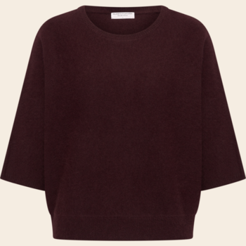 Majestic Filatures trui racoon - aubergine